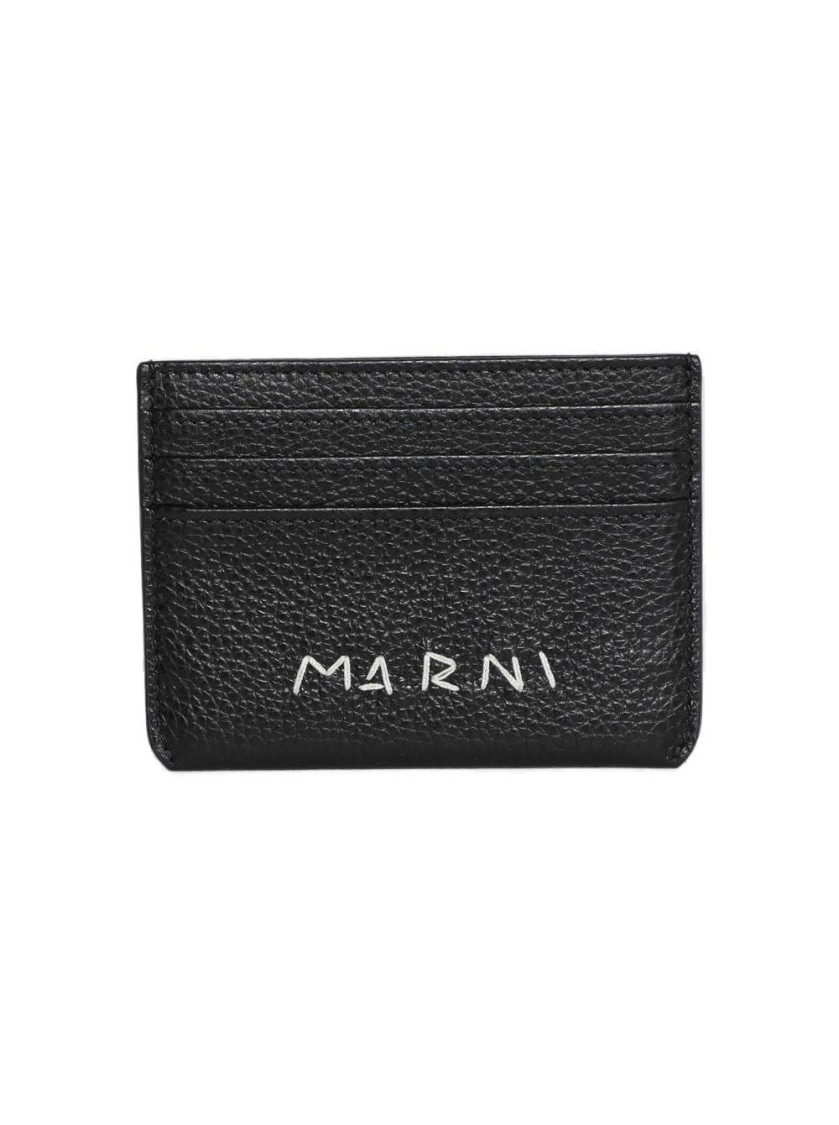 Marni Textured Wallet With Subtle Branding