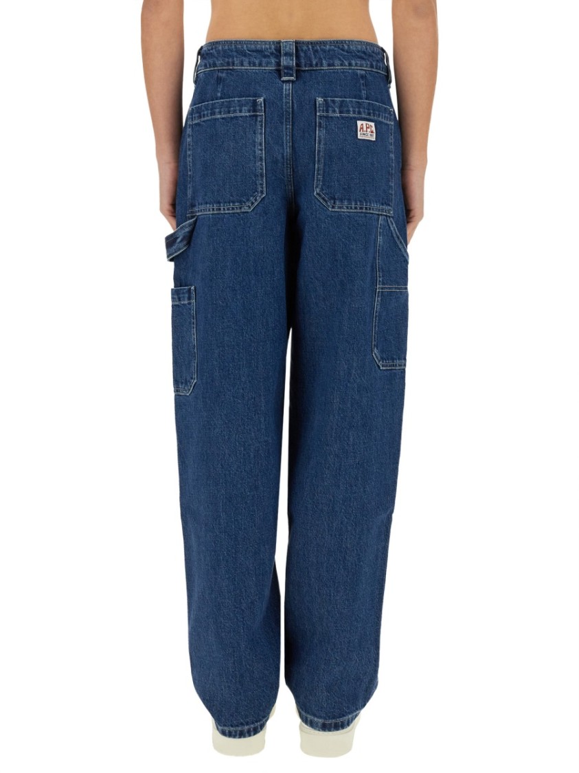 Apc Jeans Fergus In Blue