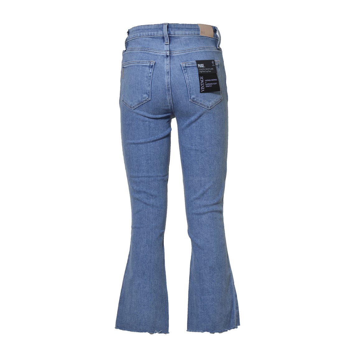 PAIGE PAIGE COLETTE CROP FLARE JEANS