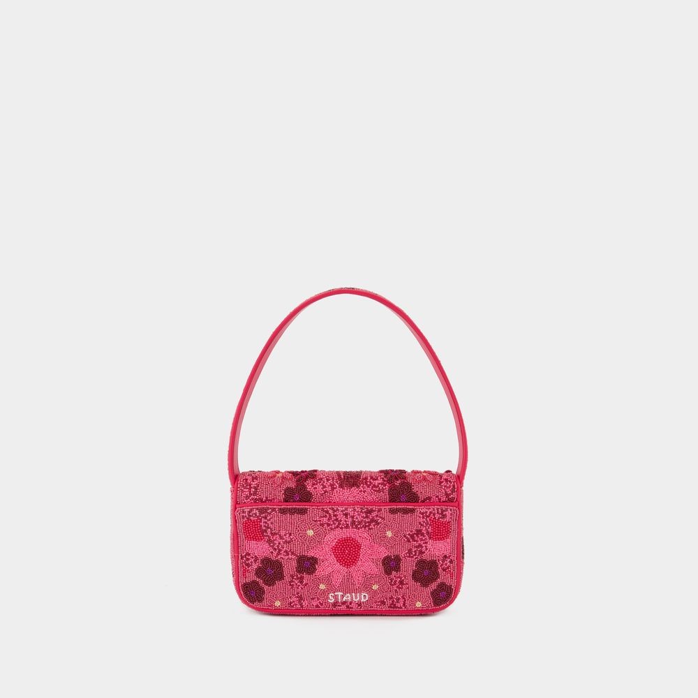 Staud Tommy Shoulder Bag - Synthetic - Pink In Pink