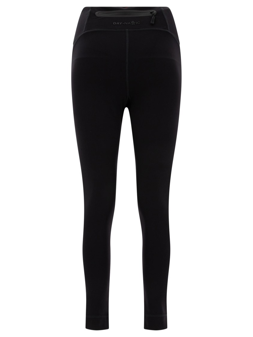 Moncler Grenoble High-rise Technical Jersey Leggings In Black