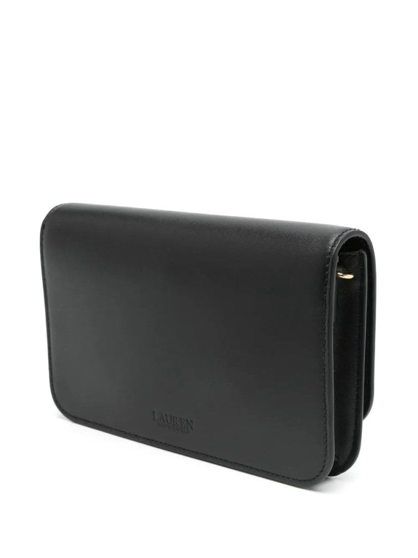Ralph Lauren Lauren  Wallet On A Chain Large In Black