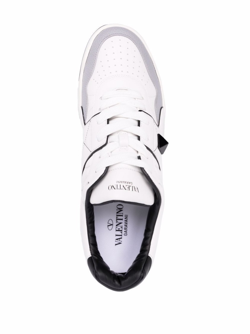 Valentino Garavani Multicolor Nappa Leather One Stud Sneakers