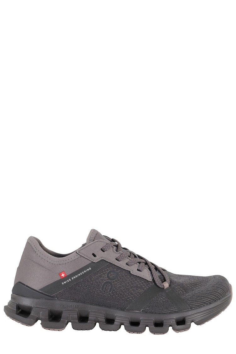 On Running Cloud X 4 Sneakers With Ultralight Rubber Sole And Technical Fabric Upper In Blue