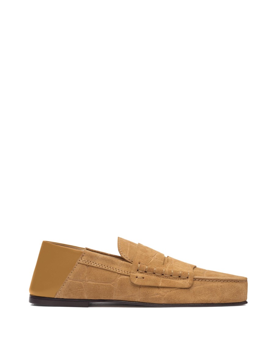 Jacquemus Les Mocassins Carre In Brown