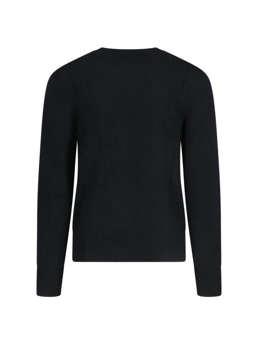Shop Burberry Ekd' Sweater – Black