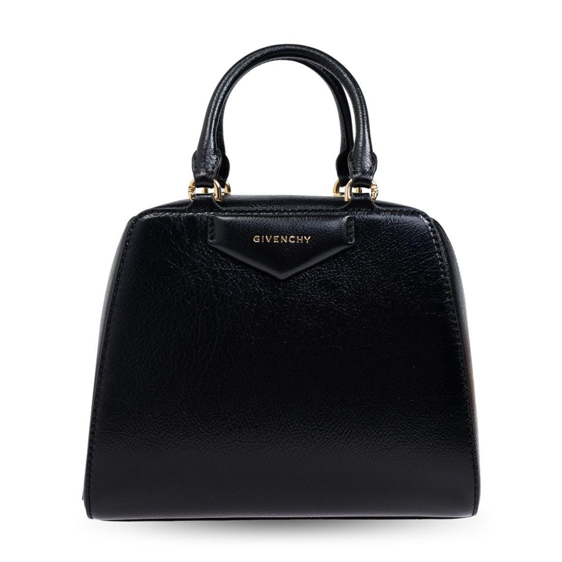 Givenchy Antigona Cube Mini Handbag With Structured Silhouette In Black
