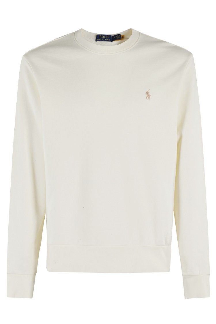 Polo Ralph Lauren Polo Pony-embroidered Honeycomb Knit Jumper In White
