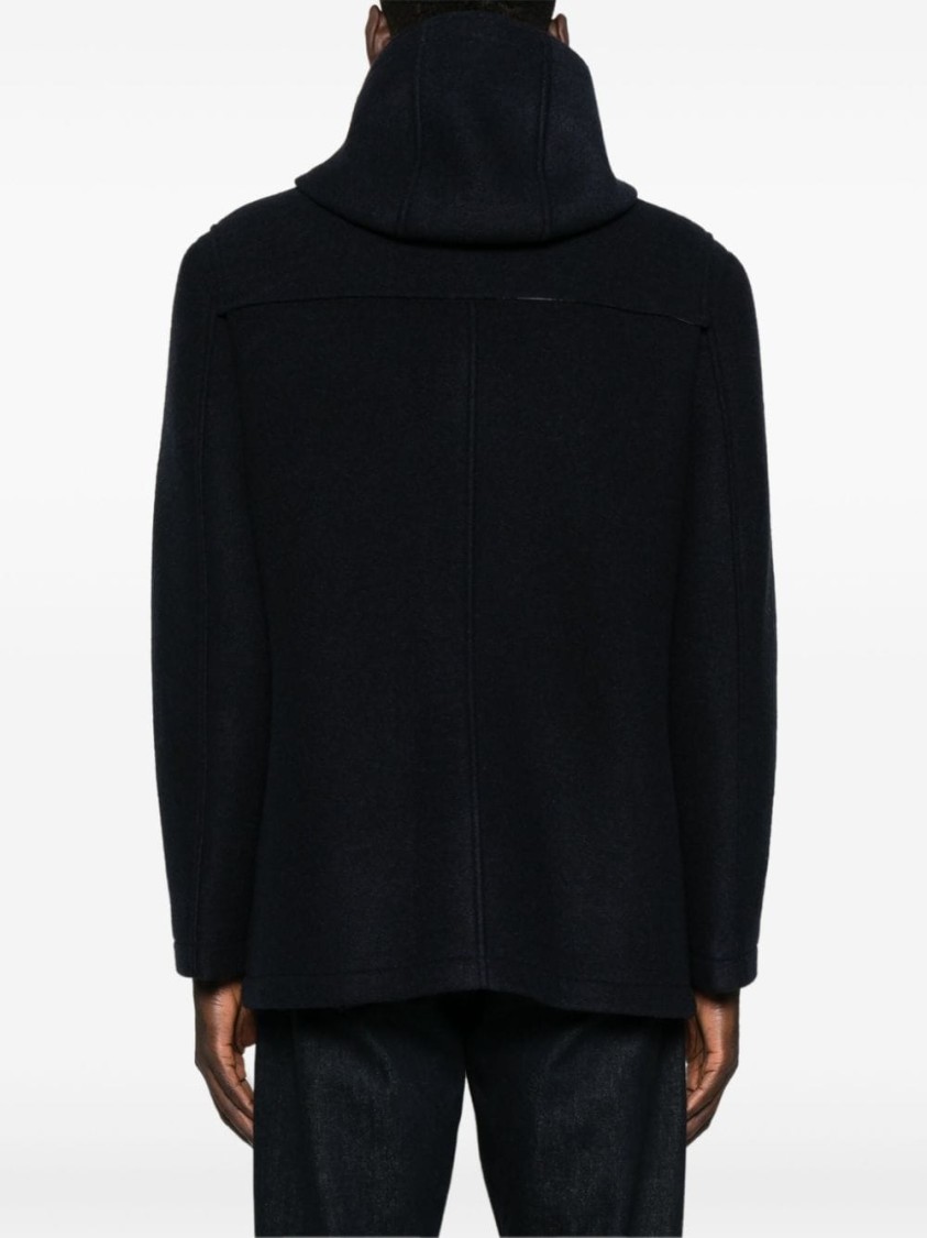 Manuel Ritz Hooded Jacket In Blue