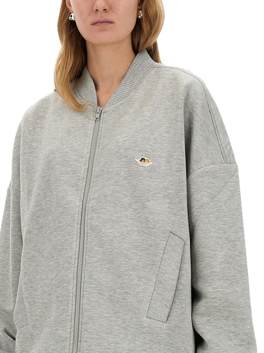 Fiorucci Zippered Sweatshirt "angel"