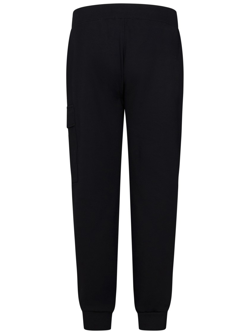 C.p. Company Cotton Trousers In Black