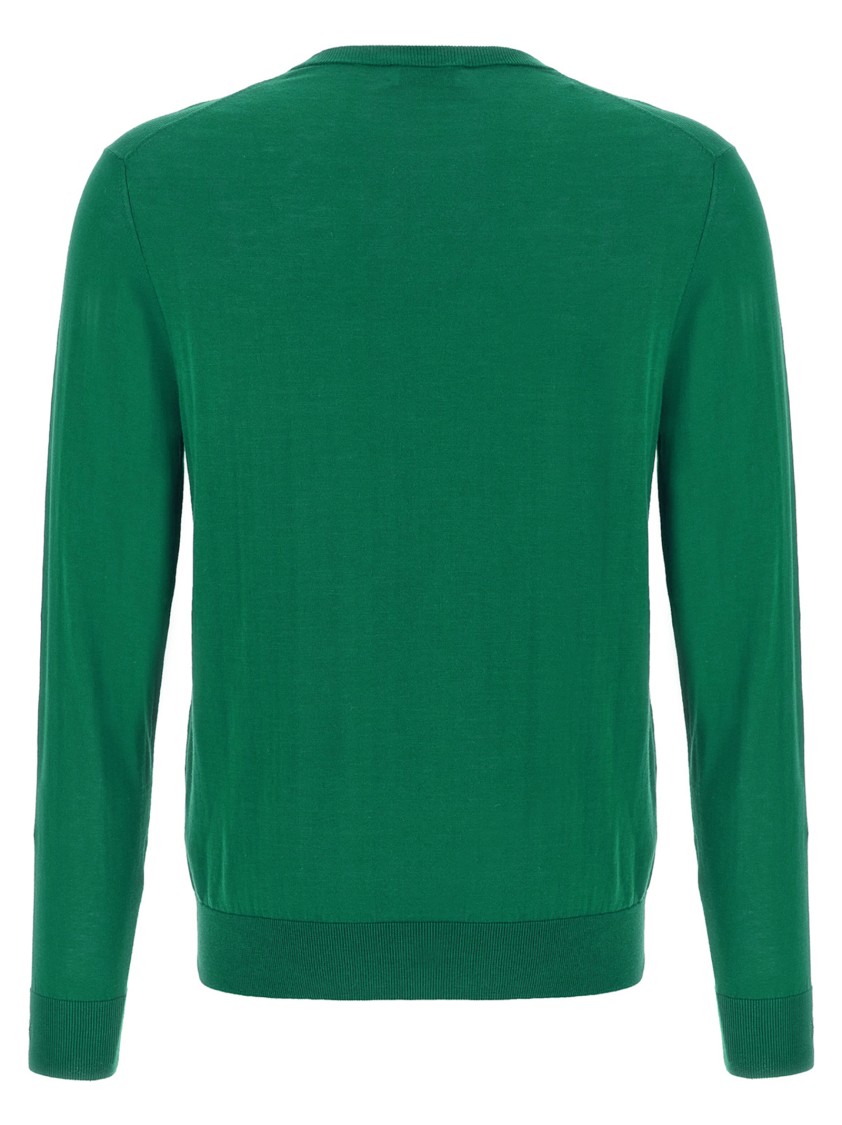 Ballantyne R Neck Sweaters And Cardigans In Green