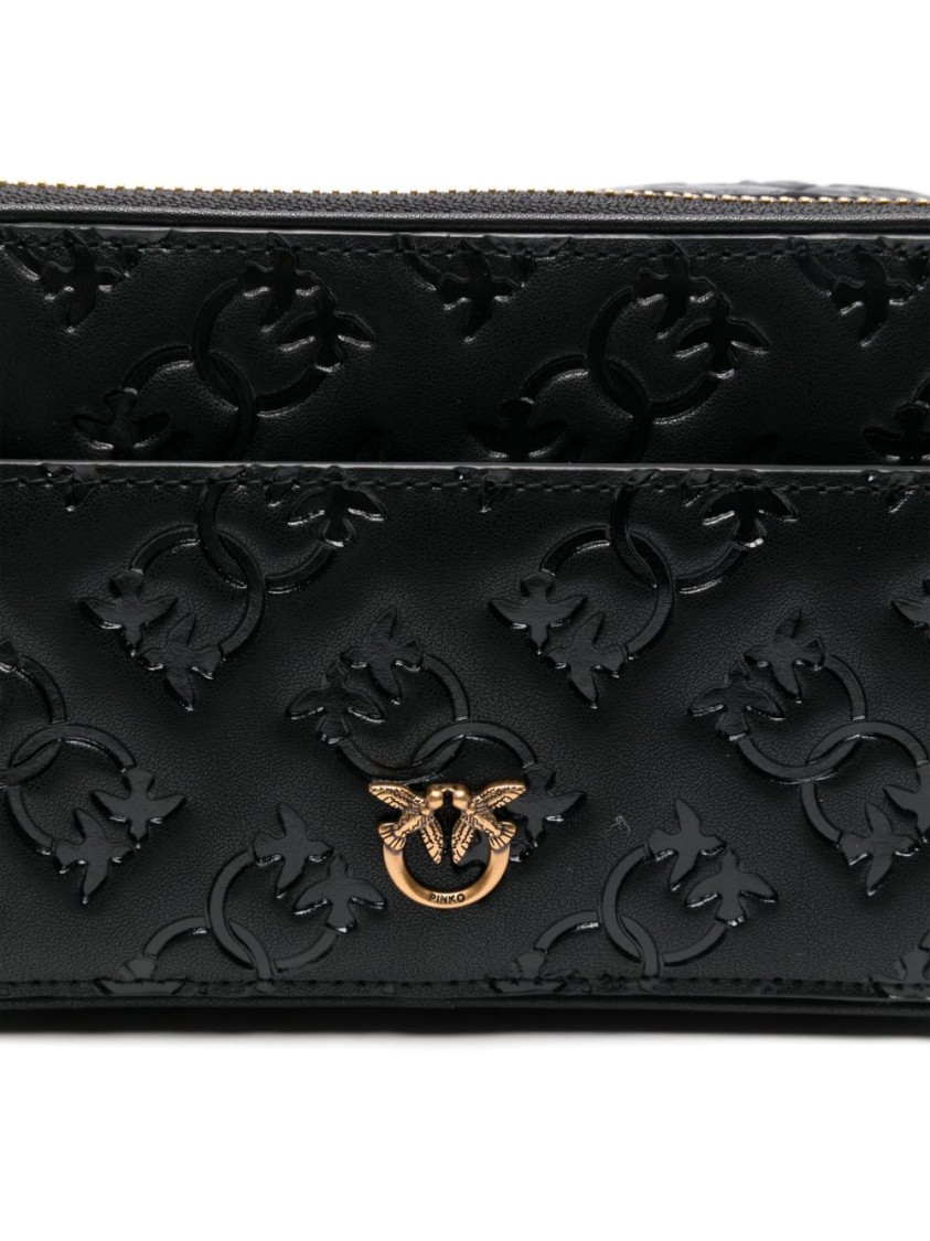 Pinko Mini Logo-debossed Cross Body Bag