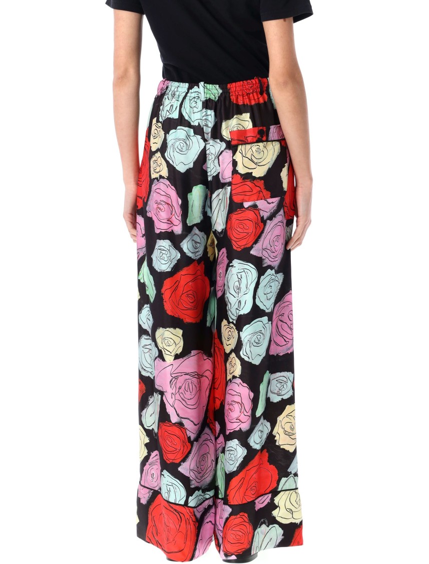 Marni Orion Print Palazzo Trousers