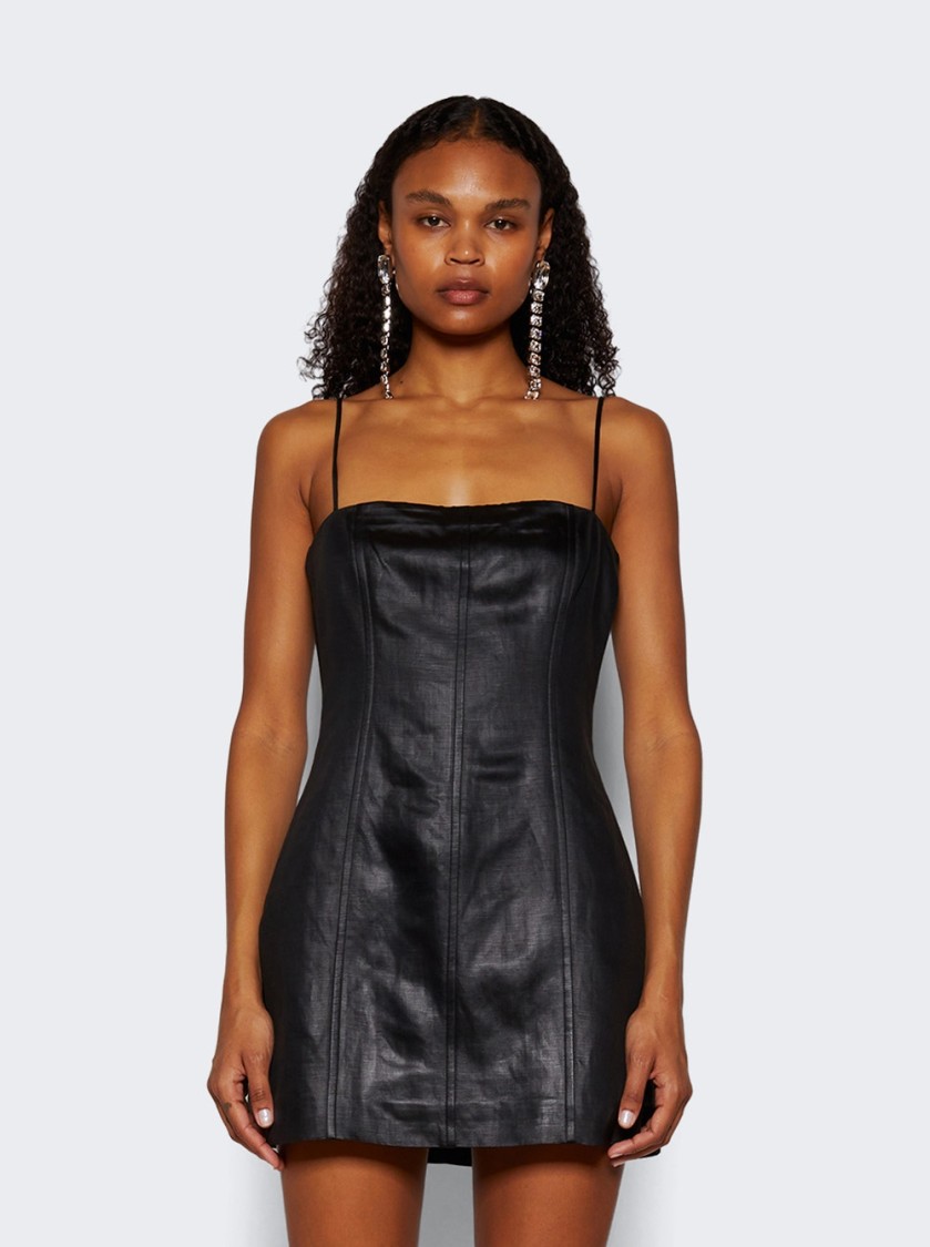 Alexander Wang Mini Dress With Internal Shorts In Black