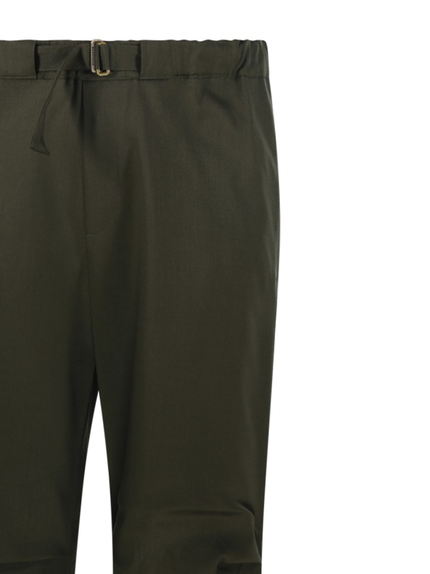 Darkpark Jordan Relax Fit Trouser In Green