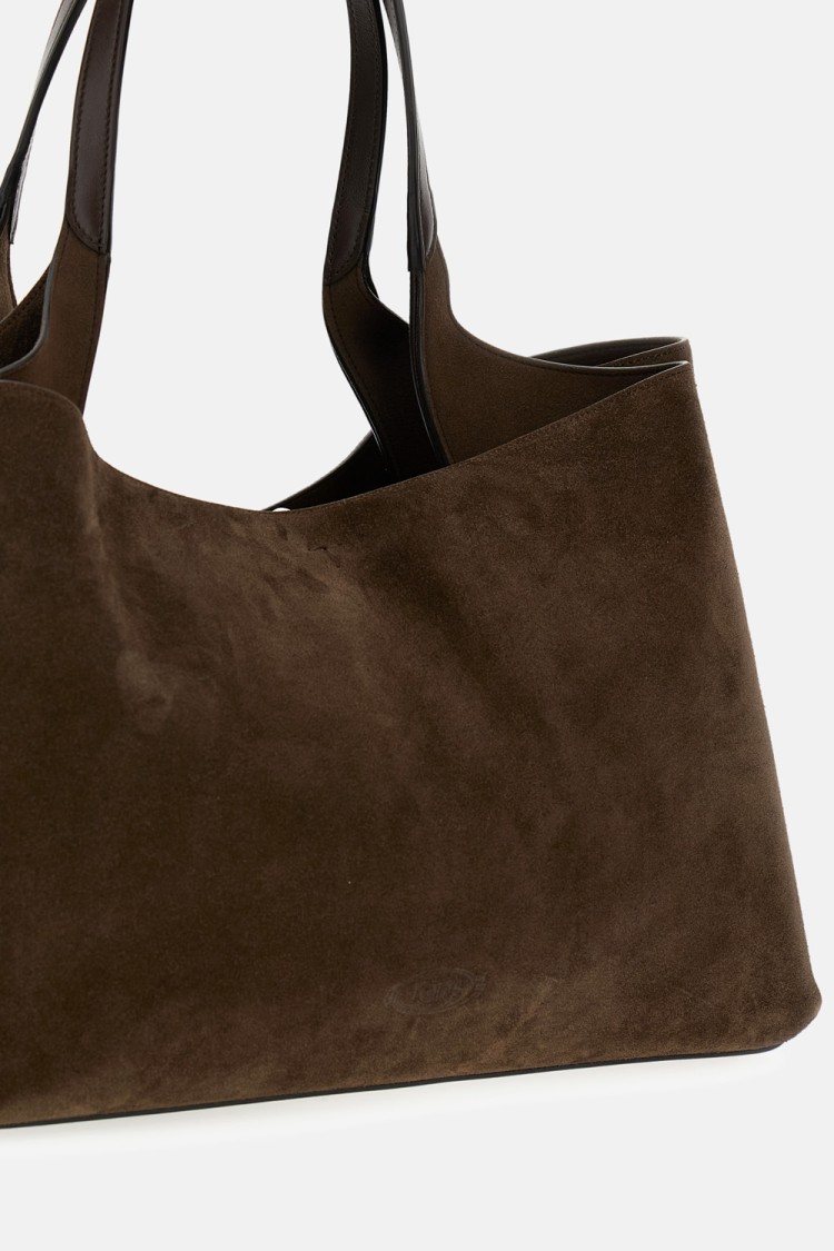 Tod's Apa Medium 2-handle Bag In Brown