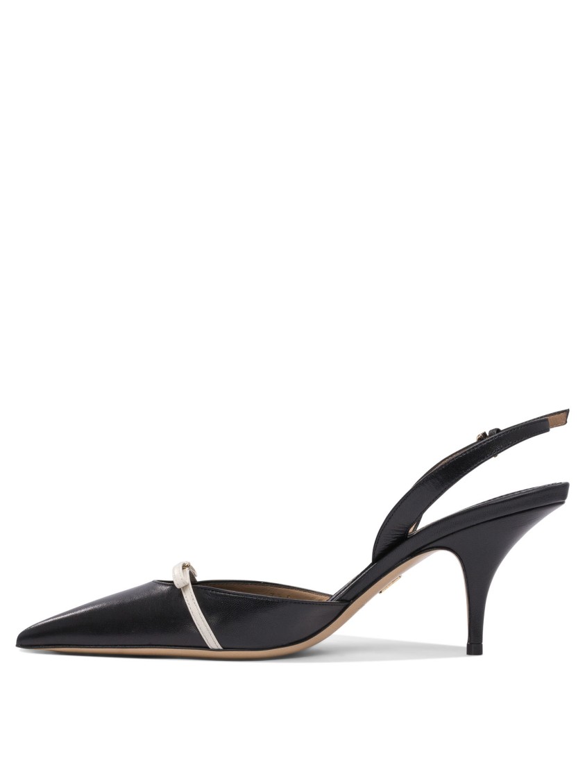 Ferragamo Pointed Toe Heeled Shoes In Black