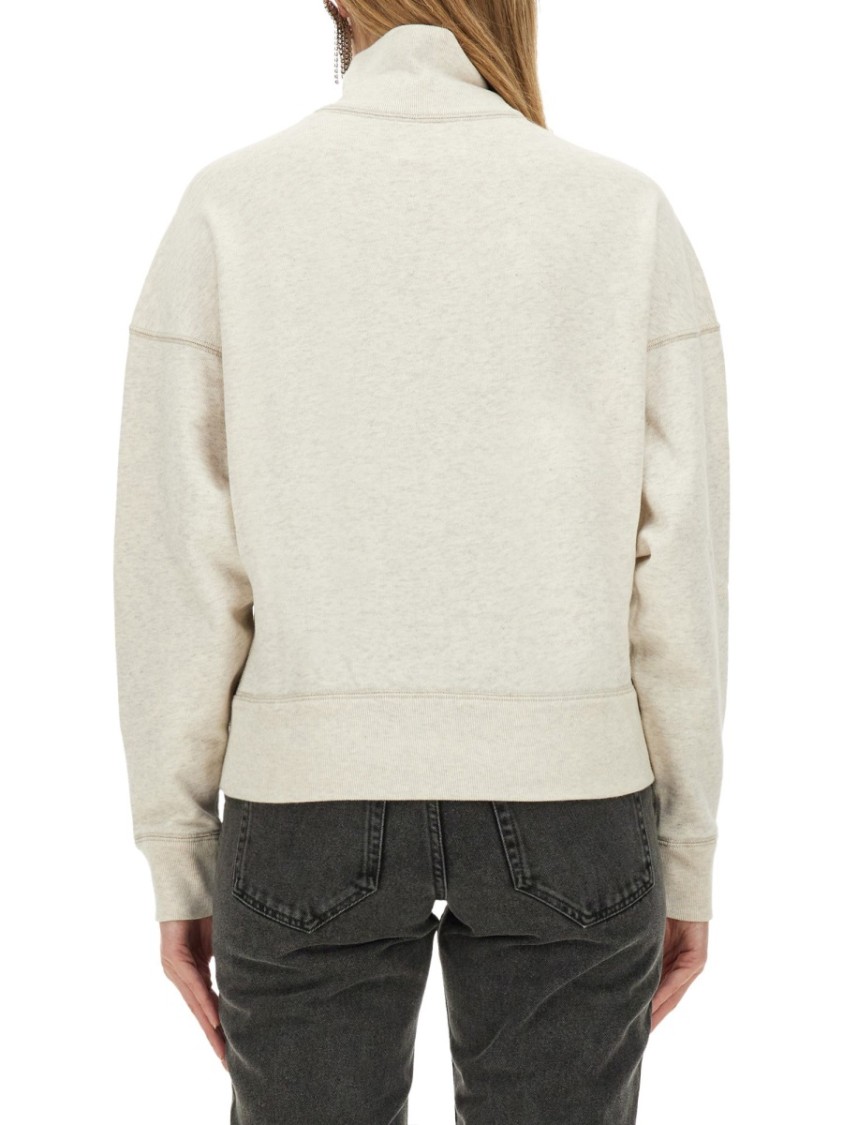 Isabel Marant Étoile Isabel Marant Etoile Women Melange Sand Cotton Blend Ross Sweatshirt In Neutral