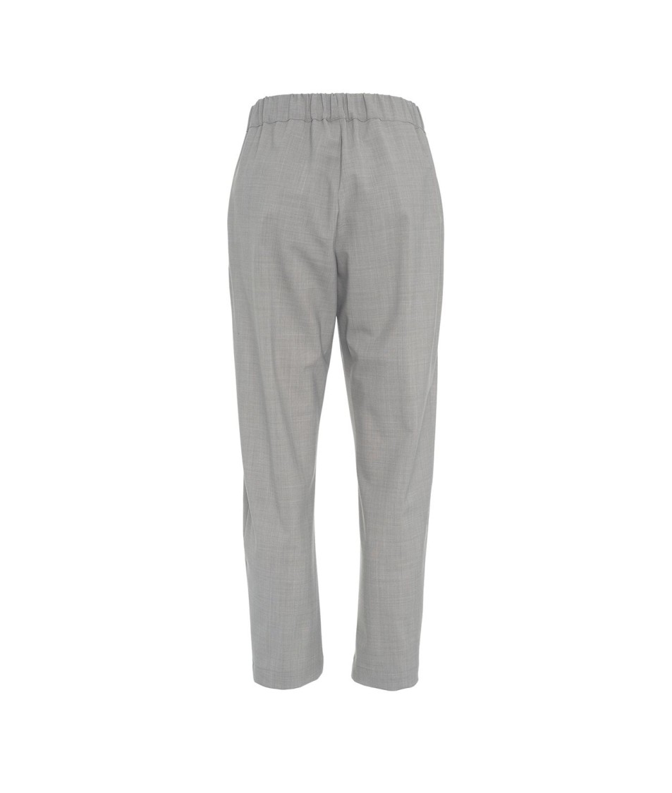 Shop Semicouture Semi Couture Tapered Grey Casual Pants