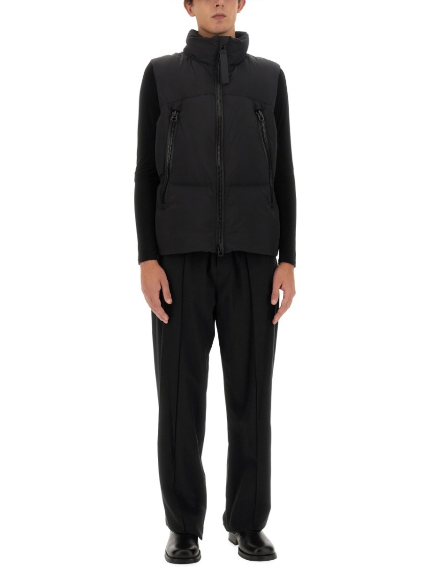 Jg1 Casual Black Jacket With High Collar