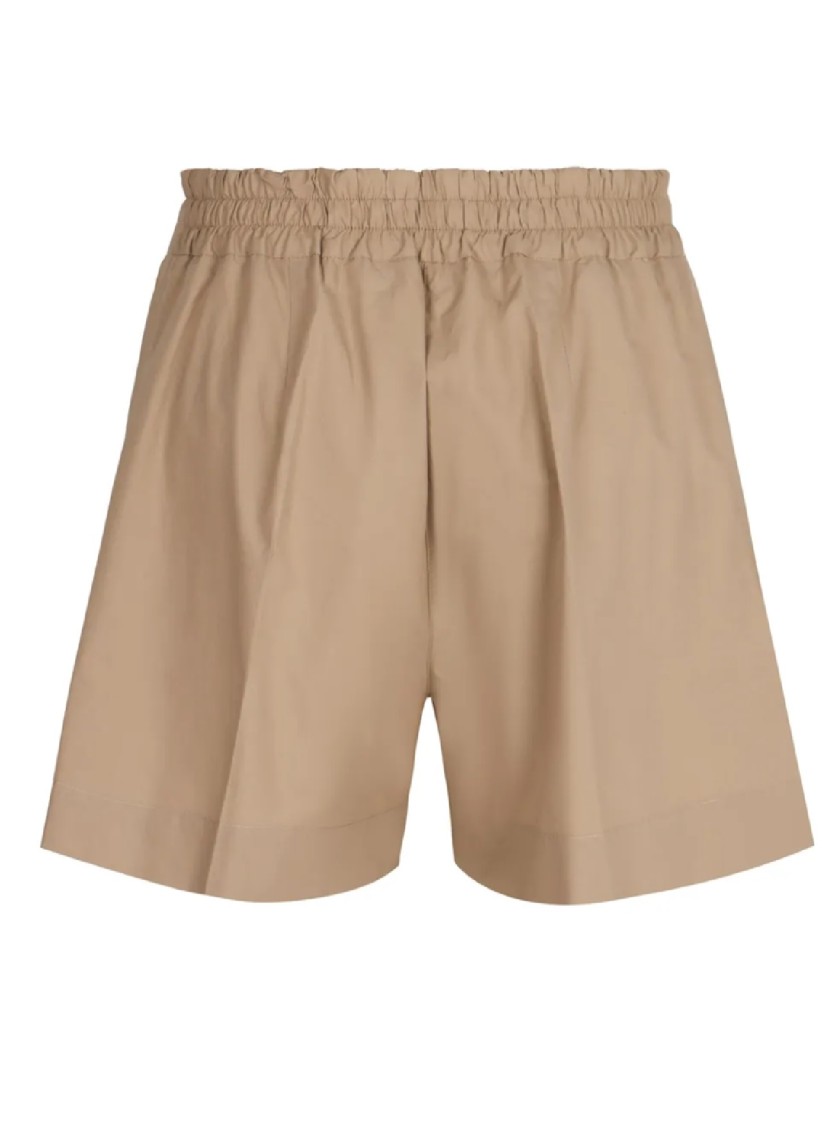 P.a.r.o.s.h . Bermuda Shorts With Drawstring Waist In Neutral