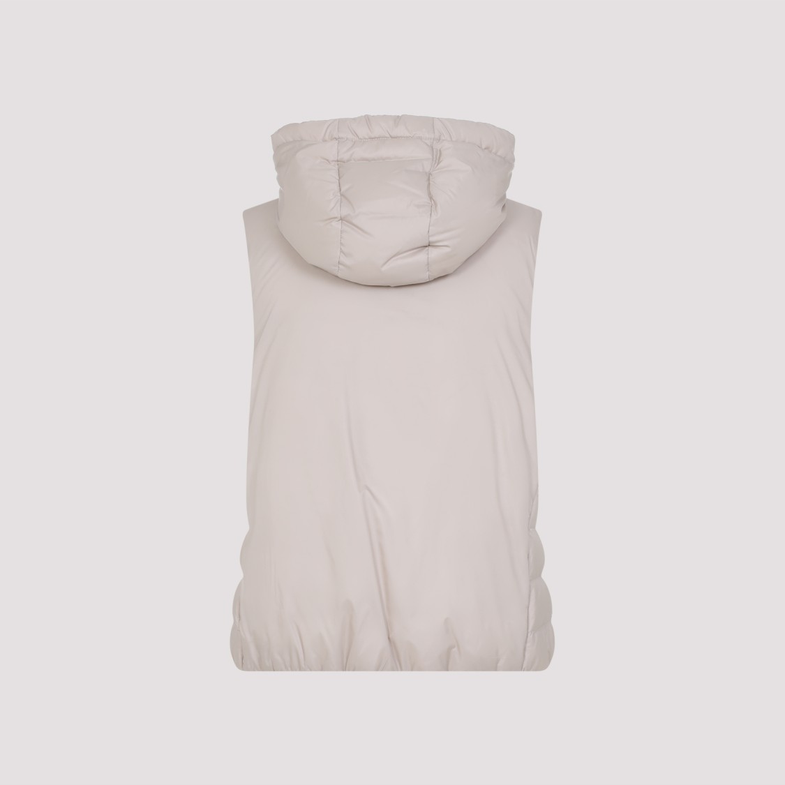 BRUNELLO CUCINELLI BRUNELLO CUCINELLI HOODED SLEEVELESS WAISTCOAT