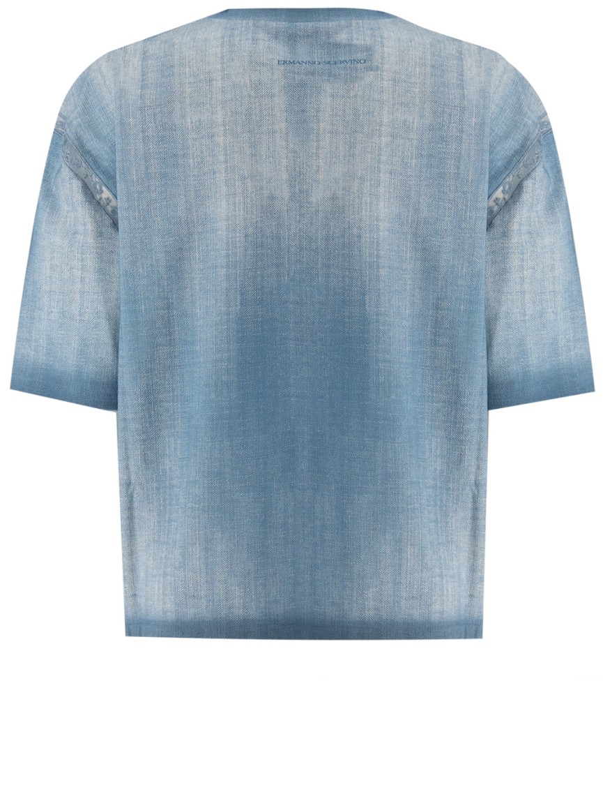 Ermanno Scervino T-shirt In Blue