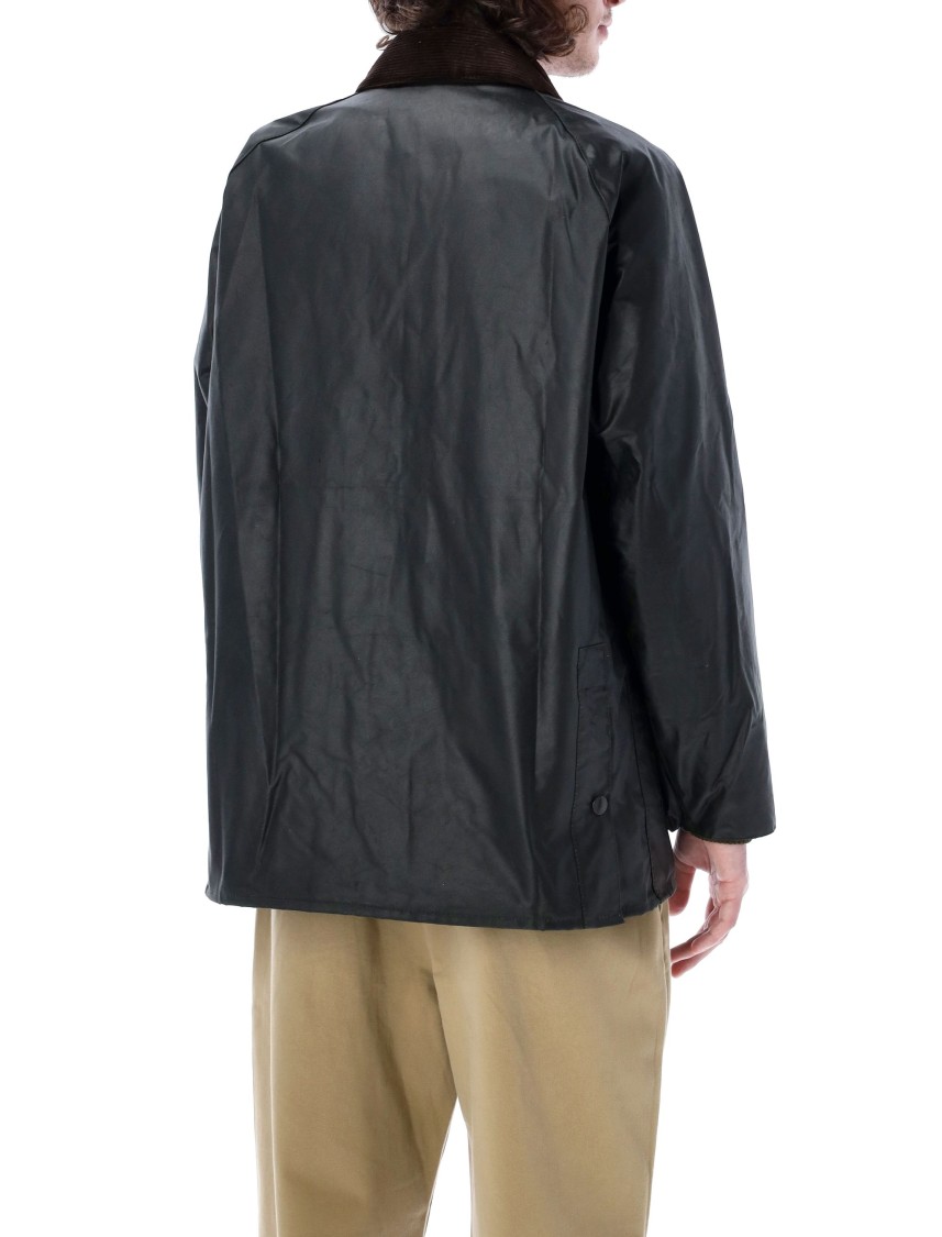 Barbour Bedale Wax Jacket In Black