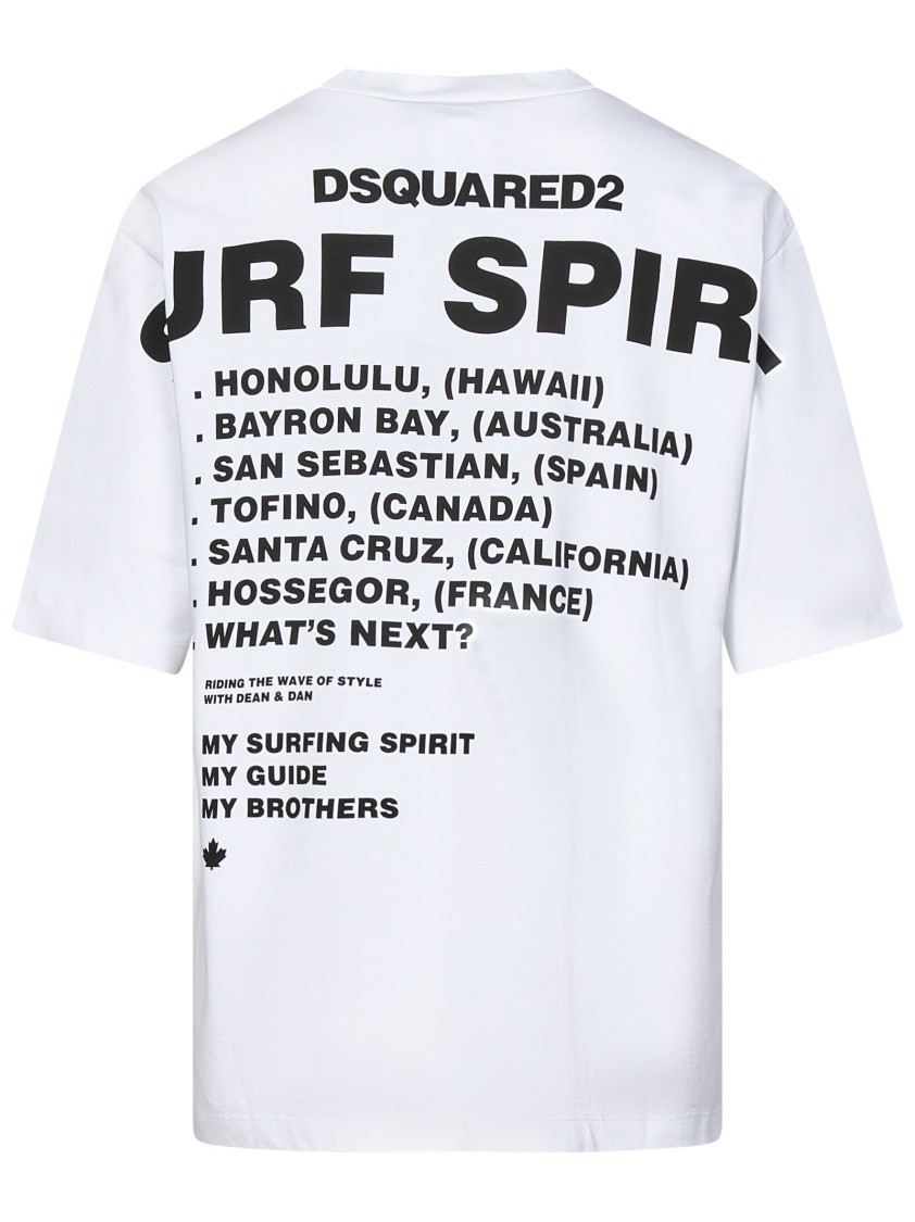 Dsquared2 Camiseta - Blanco In White