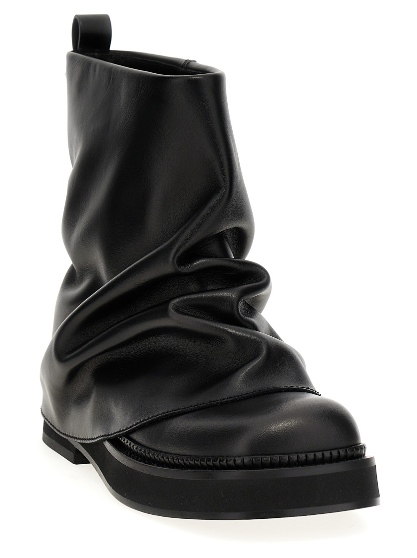 Attico The 'mini Robin Combat' Ankle Boots
