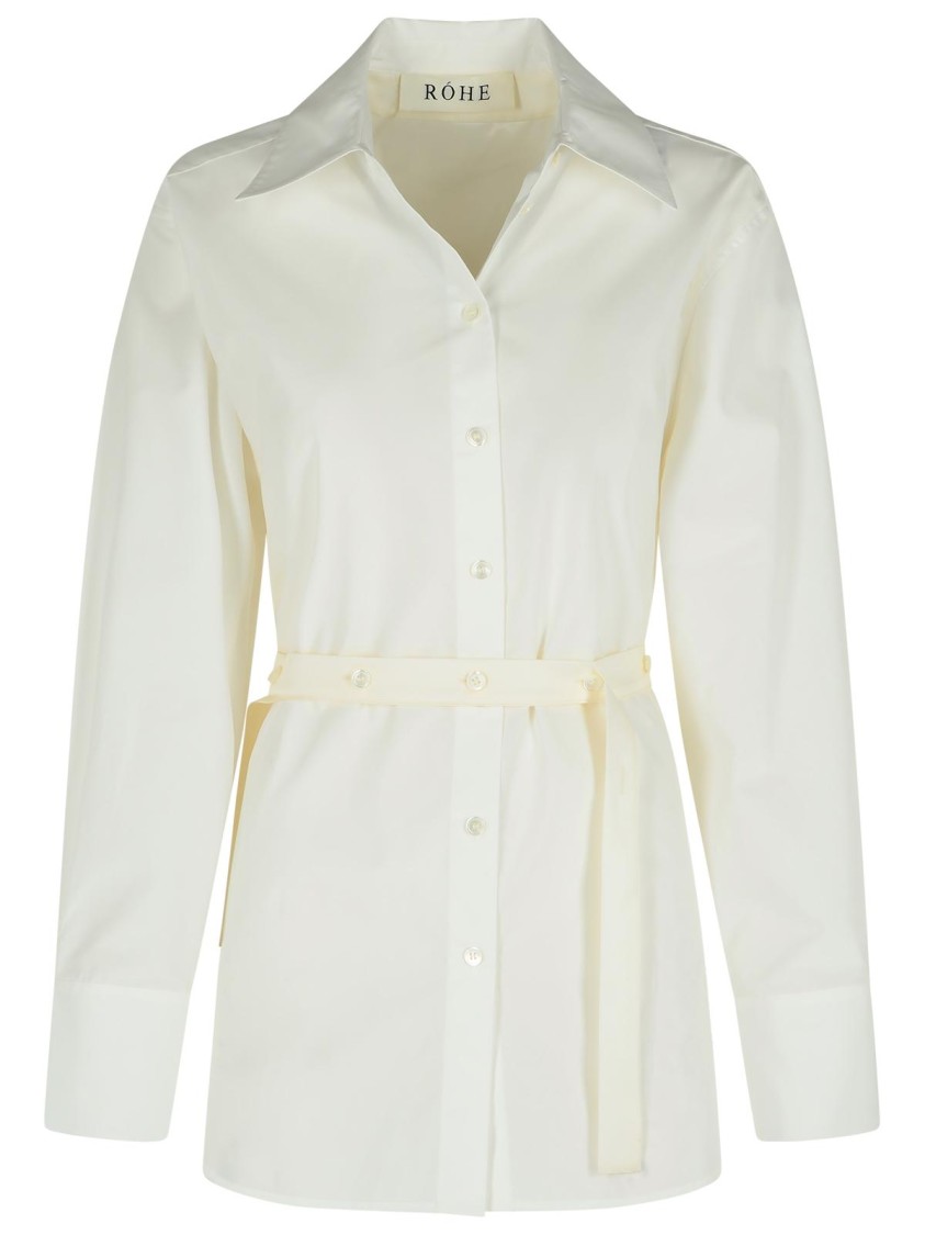 Rohe Combined Silk Poplin Vest-shirt