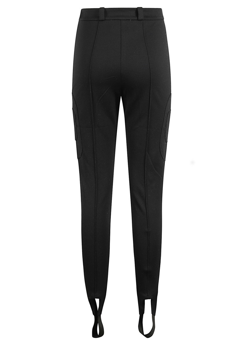 Casablanca Tailored Legging Lurex In Black