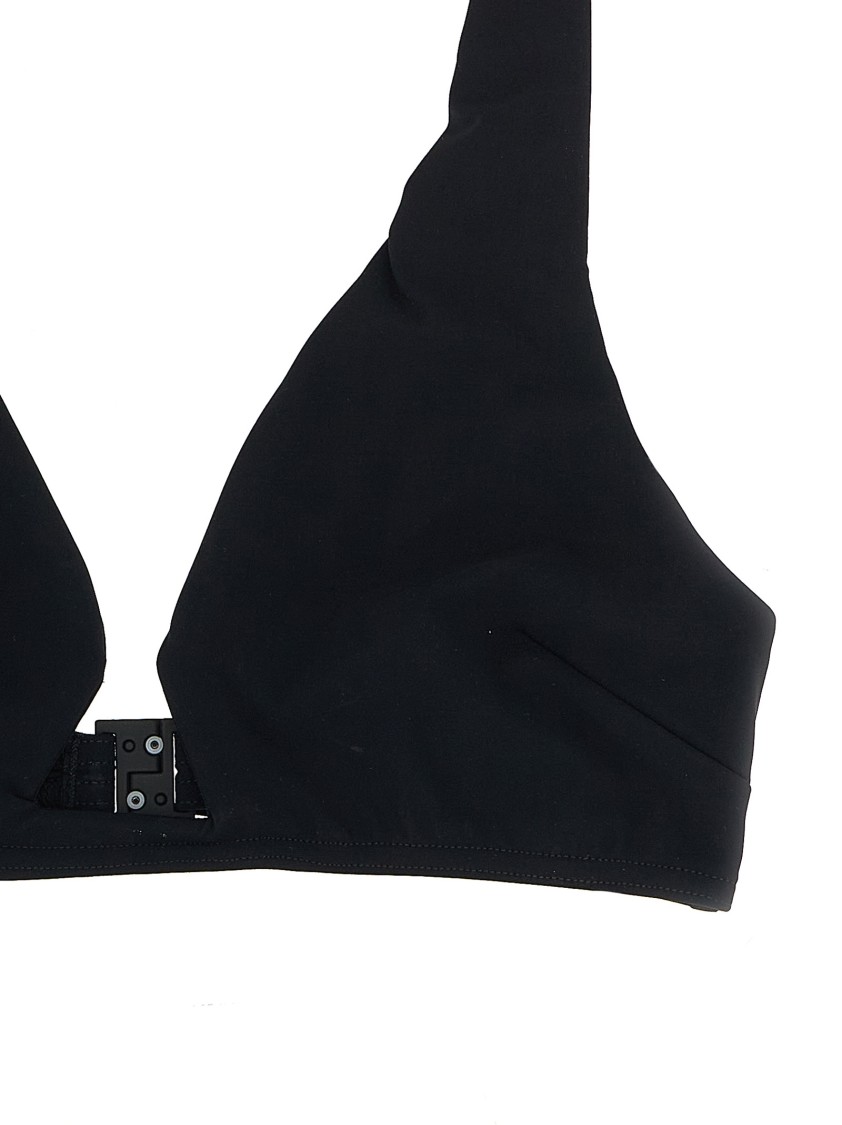 Zimmermann Rhiannon Wire Front Bikini Set In Black