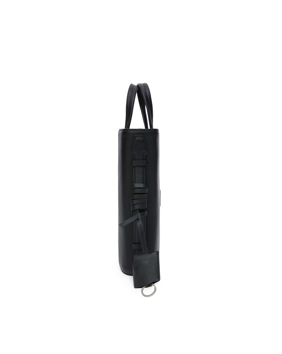Adererror Structured Grained Leather Tote Bag