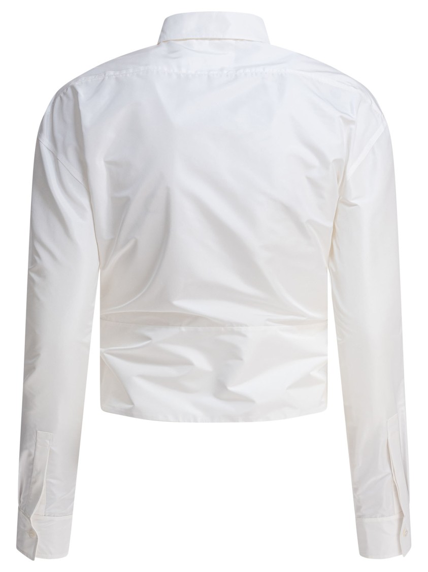 Givenchy Shirt With Bow In White