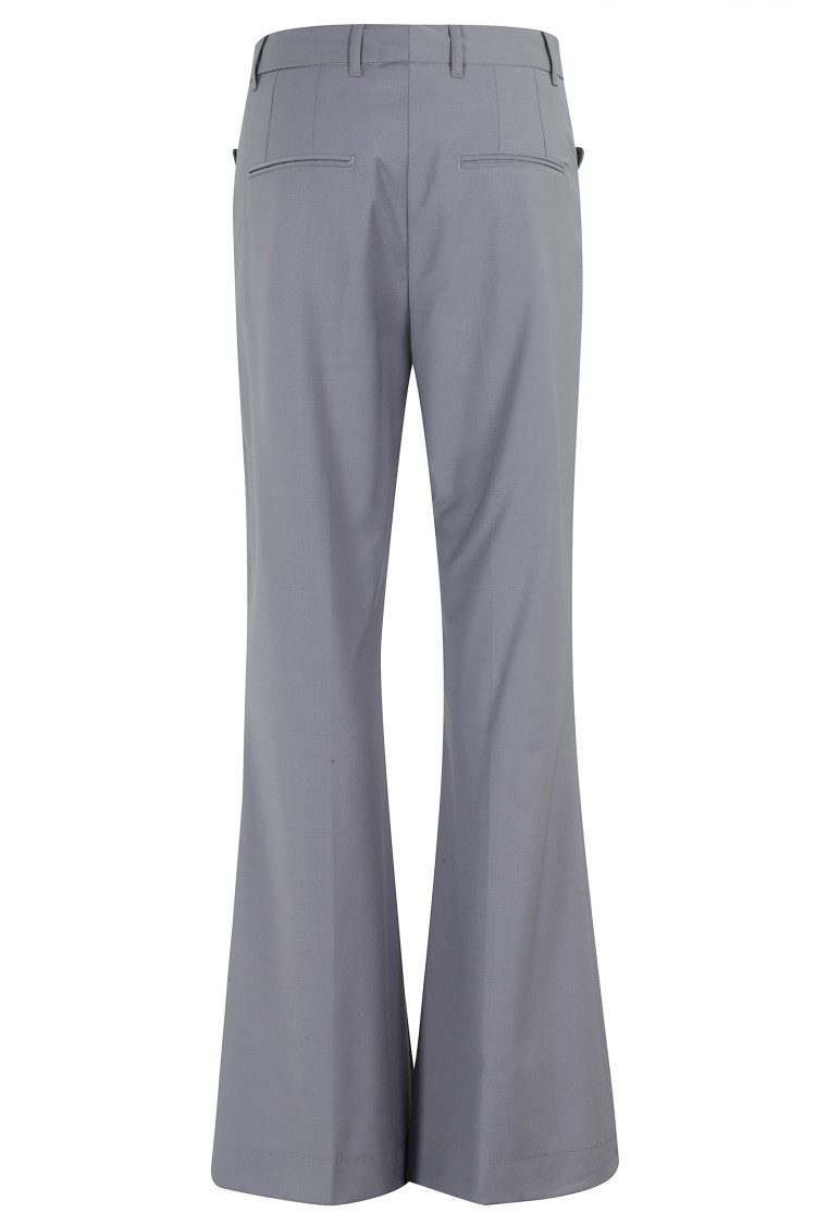 Remain Birger Christensen Remain Flared Pants With Regular Waist In Grey