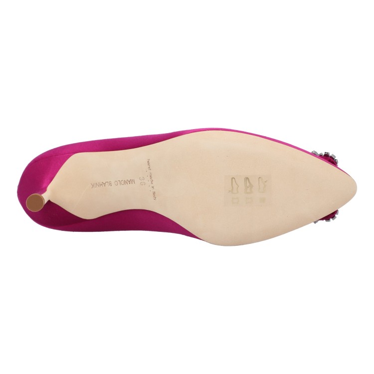 Manolo Blahnik Hangisi 070 Pump Pink in Pink | THE LIST