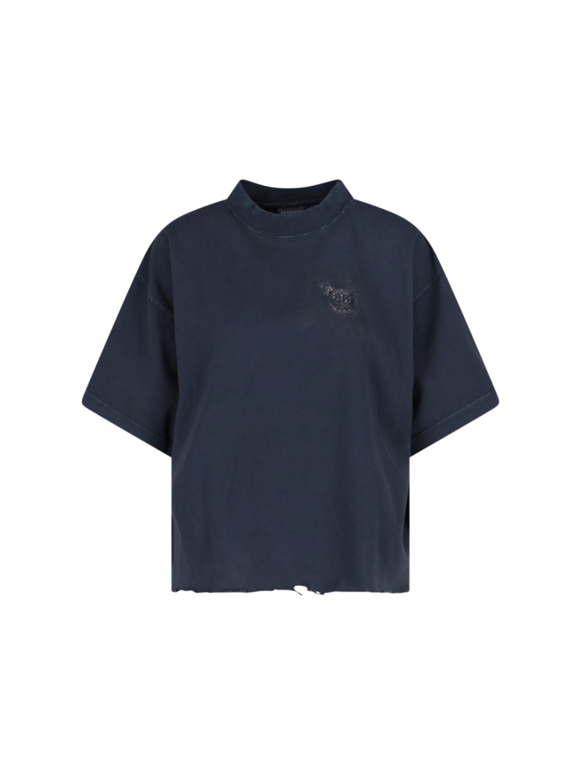 Balenciaga T-shirts And Polos In Blue