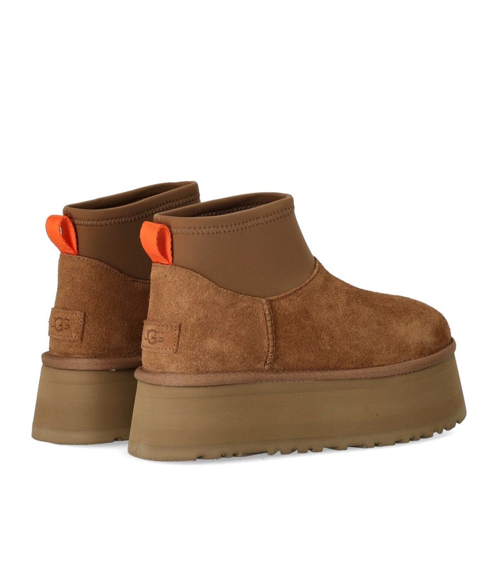 Ugg Classic Mini Dipper Chestnut Boot In Brown