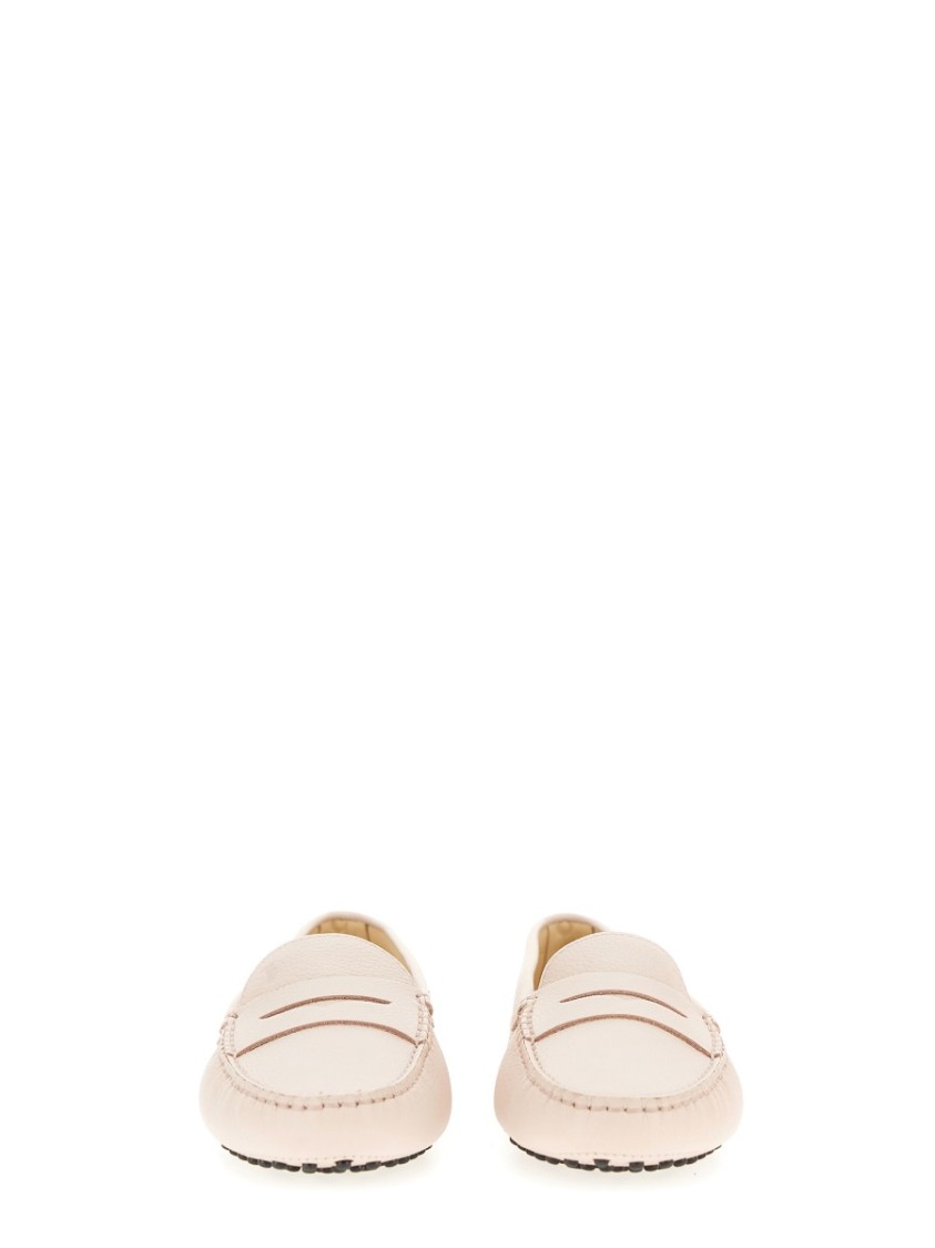 TOD'S TOD'S CALFSKIN LEATHER LOAFERS 