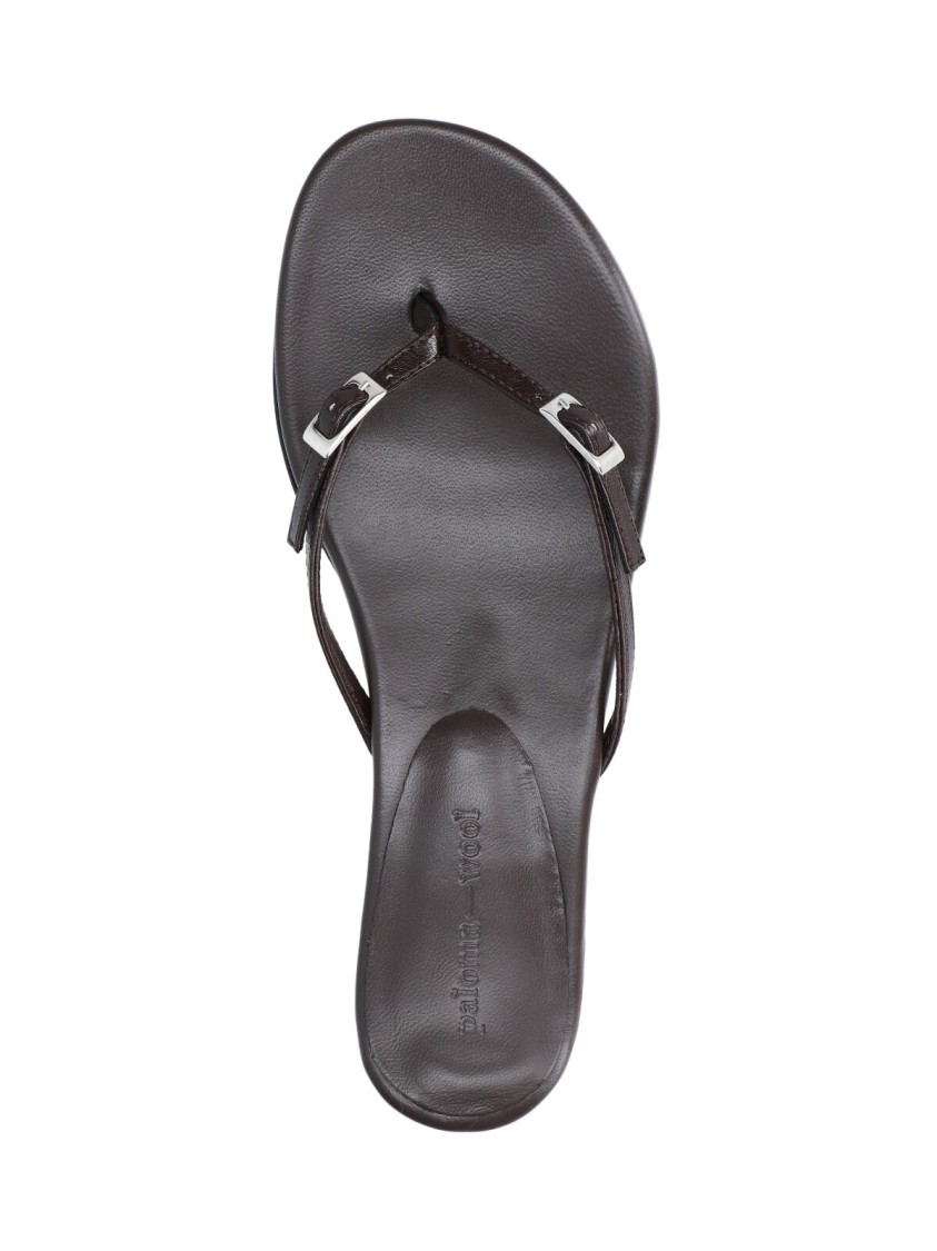 Shop Paloma Wool Mica' Thong Sandals – Brown