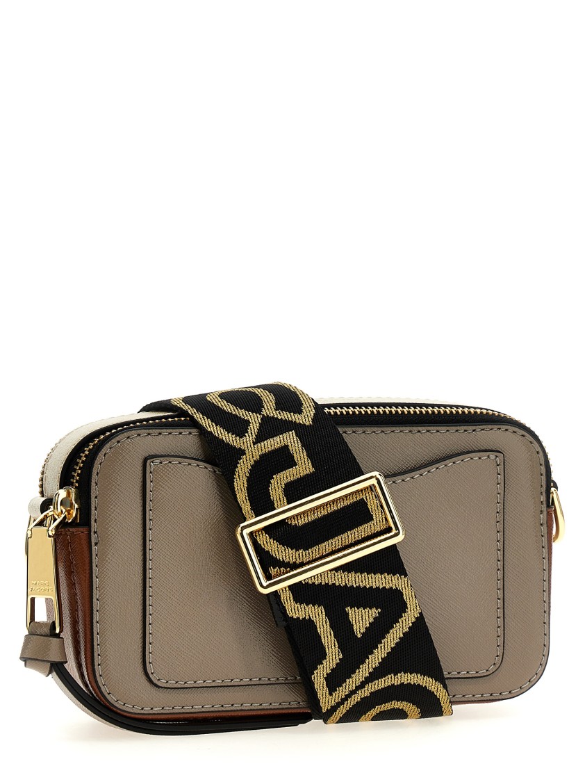 Marc Jacobs 'the Snapshot' Crossbody Bag In Neutral