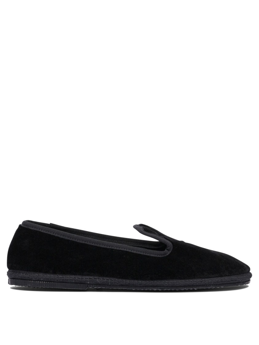 Sentier Di Segantin Roberta Black Loafers With Plush Interior And Durable Sole In Black
