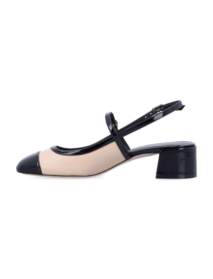 Stuart Weitzman Beige Slingback Pumps