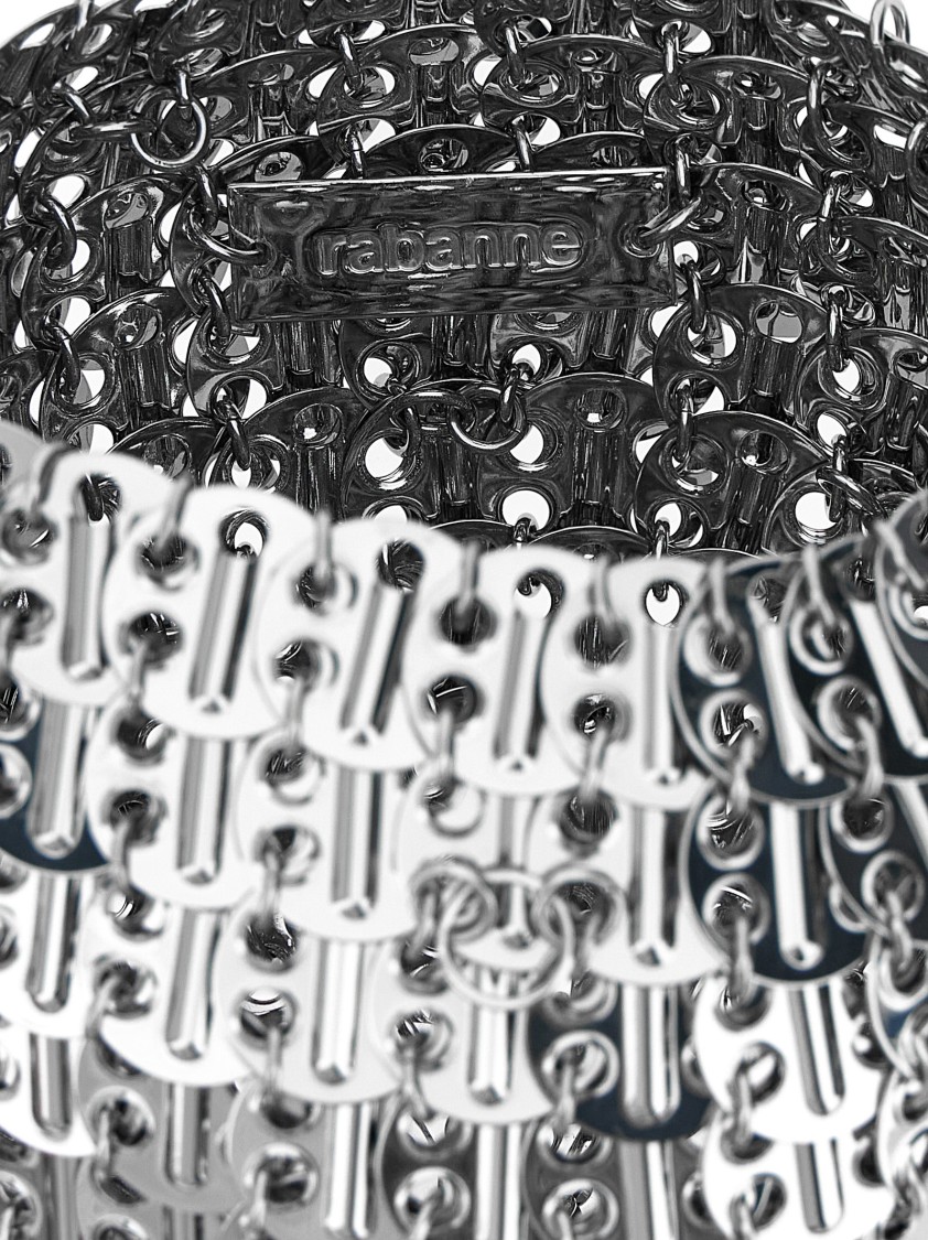 Rabanne Paco '1969 Ball' Handbag In Silver