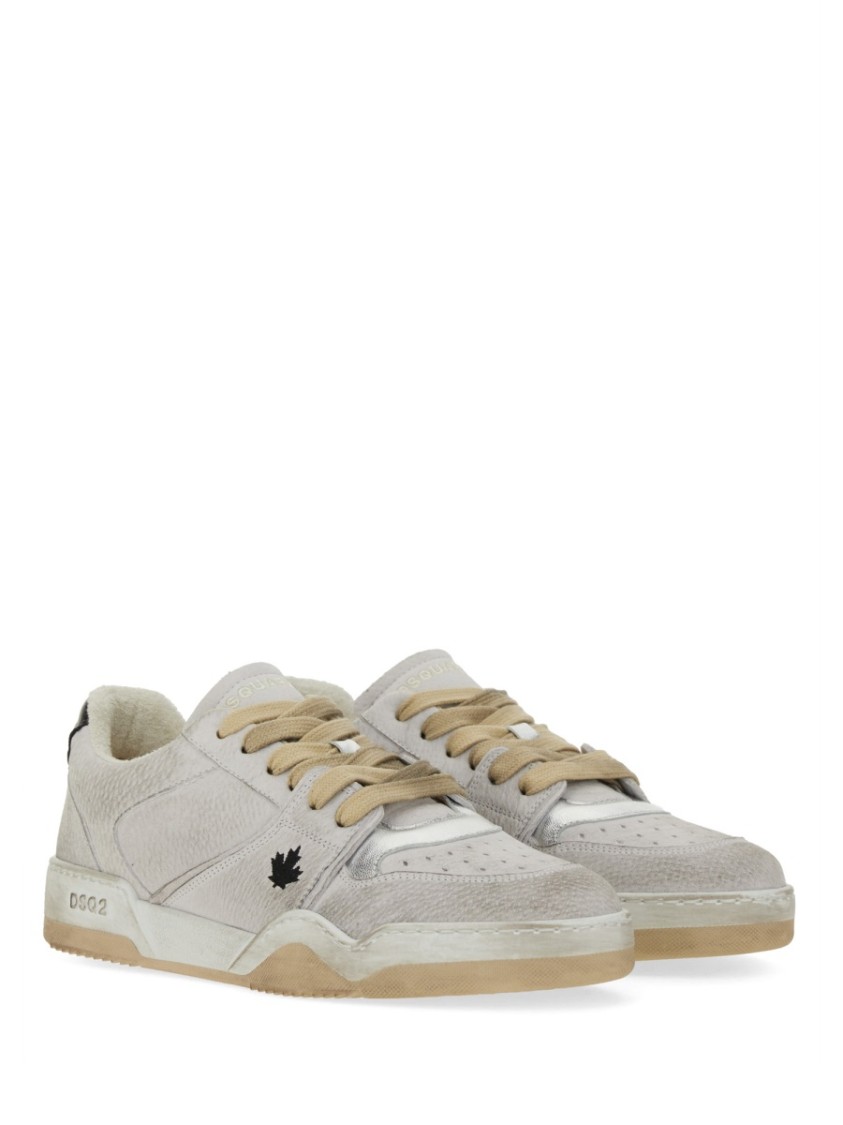 Dsquared2 Sneaker Spiker In Grey