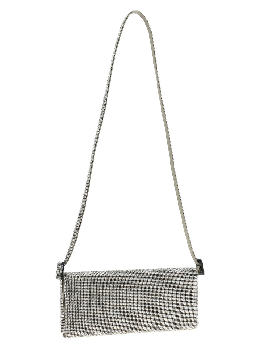 Benedetta Bruzziches 'vittissima La Grande' Crossbody Bag In Gray