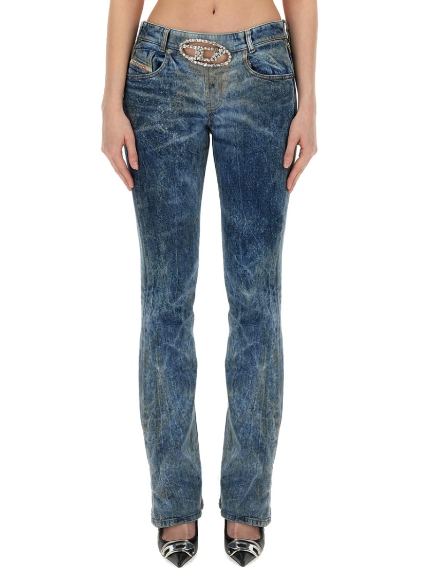 Diesel Women "1969 D-ebbey-fse" Jeans In Blue