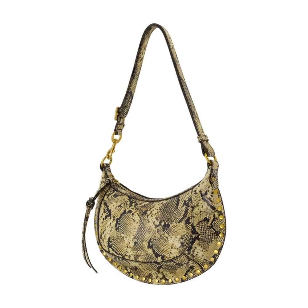 Isabel Marant Oskan Moon Gb Shoulder Bag In Neutral